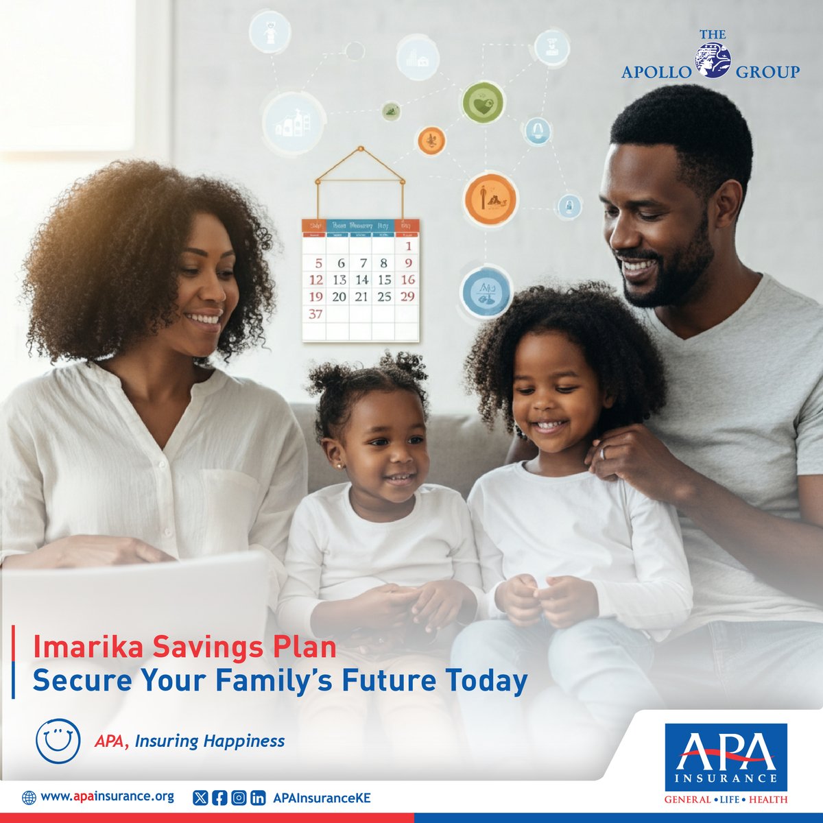 Your future deserves a solid foundation. With APA Imarika, you can grow your wealth and secure a brighter tomorrow for your family. 🌟 Start your journey today: bit.ly/3Za0A1B #APAInsuringHappiness