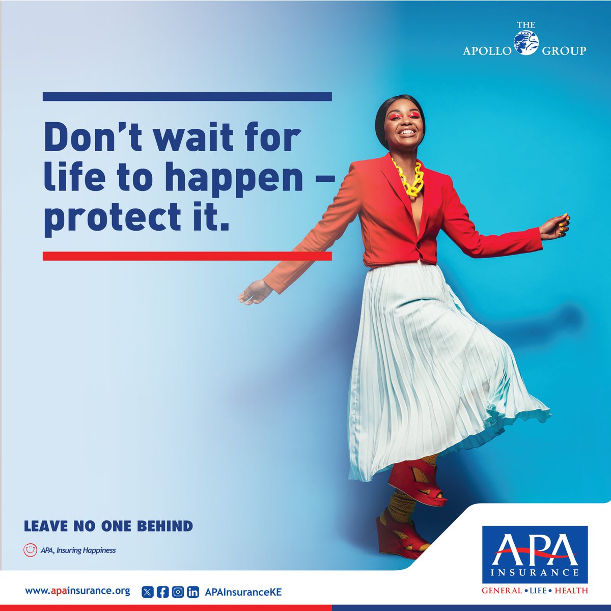 Every stage of life is an adventure, and your health is your greatest asset. With APA Health Insurance, access benefits like specialist consultations, hospital cover, and wellness programmes. Get protected: bit.ly/3ZqD5D7 #APAInsuringHappiness #LeaveNoOneBehind