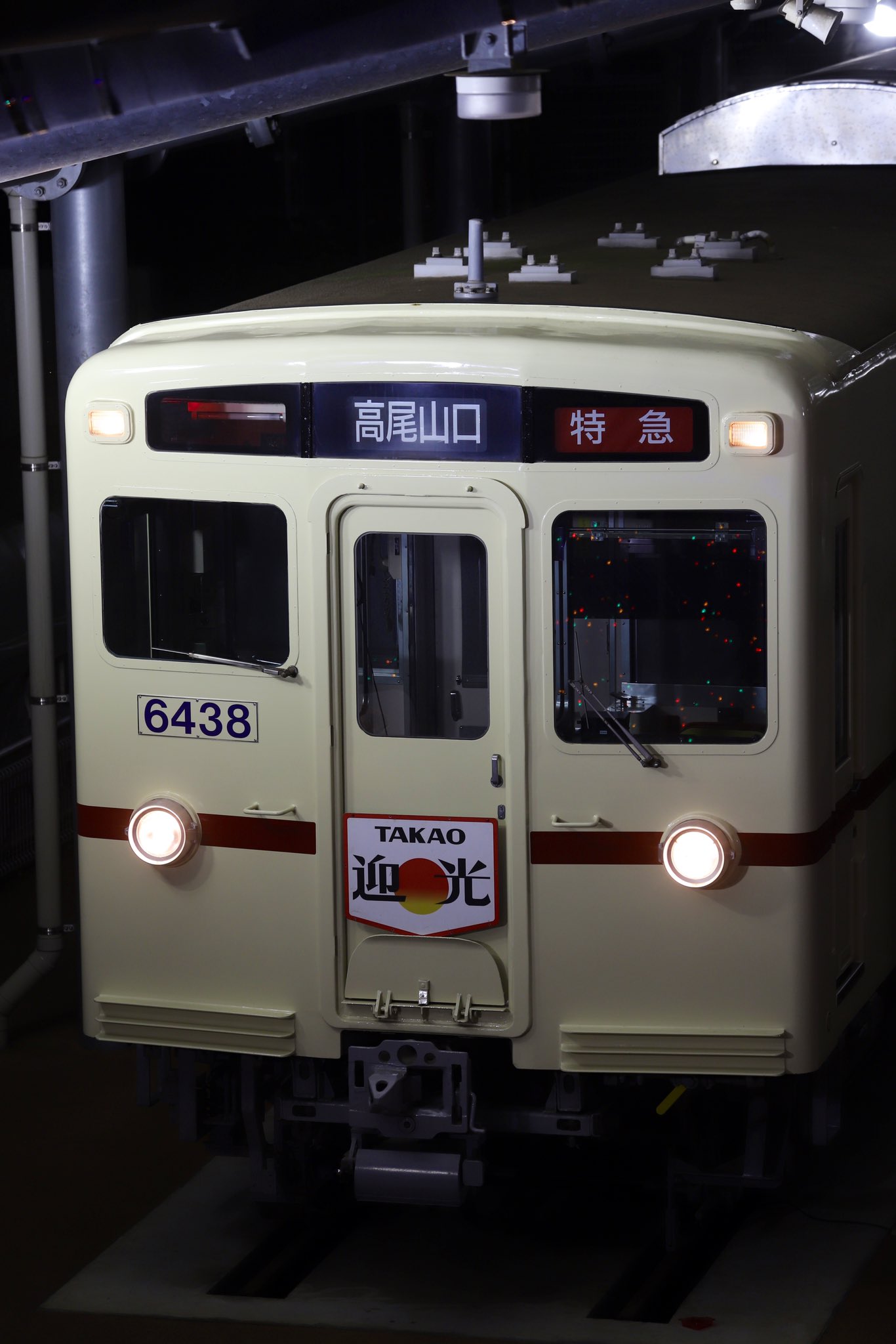 定番 難あり】京王6000系 側面行先幕（ローマ字なし） 美術品 コレクション