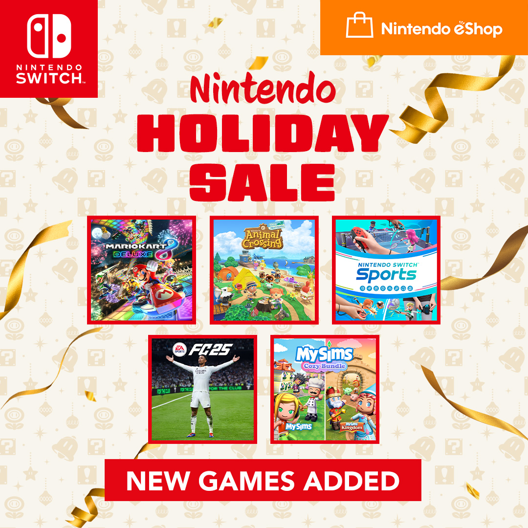 new year sale nintendo