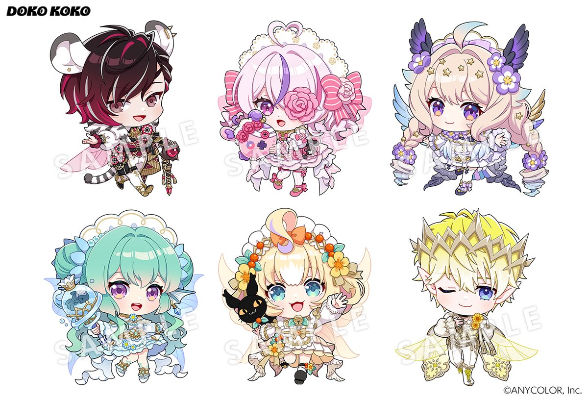 meow_nightcat's tweet image. I was in charge of the illustrations for Ver🐯,Maria❤️🩹,Enna🕊️,Finana🐠,Millie🪄 and Sonny🔗 for the "NIJISANJI EN x Doko Koko Collab Cafe"in Malaysia.Thank you so much for this opportunity!
#NIJISANJI_EN #DokoKoko #DKKK