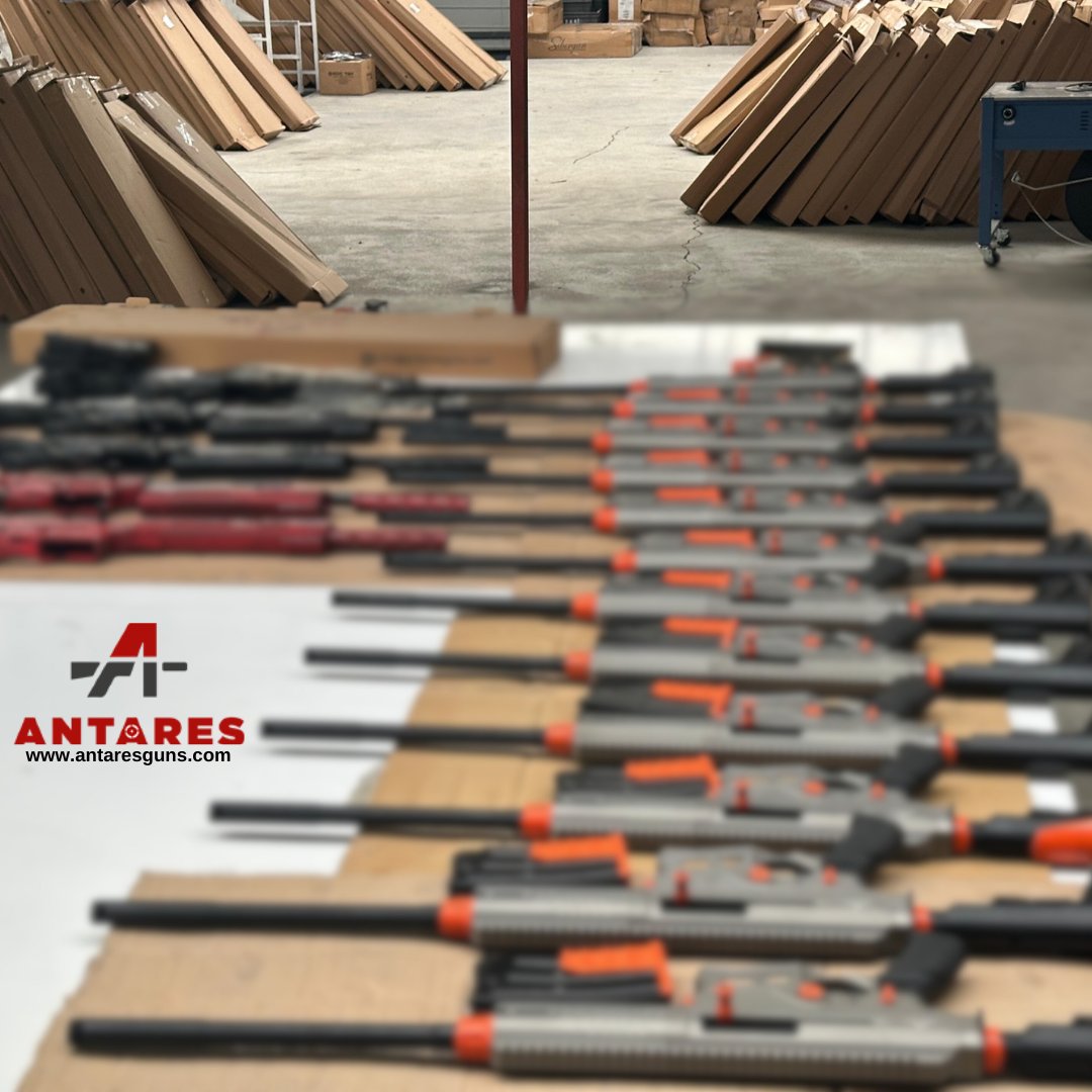 AntaresArms's tweet photo. 🔹Hold your breath and fell the quality of ANTARES GUNS.

🔹We continue to surprise shotgun lovers with our innovative R&amp;D team.

#AntaresGuns #antares #mg99 #dsc01 #magazinefed #black #grey #orange #shotgun #hunting  #magazine #packingprocess #best #quality  #tactical https://t.co/cguky3DZsZ