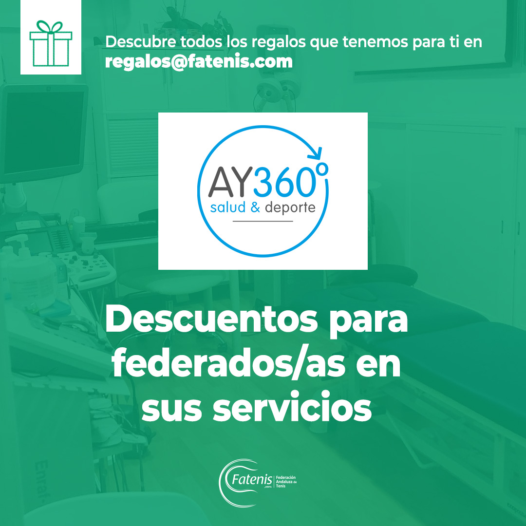 𝐀𝐘 𝟑𝟔𝟎𝐠𝐫𝐚𝐝𝐨𝐬 𝐒𝐚𝐥𝐮𝐝&amp;𝐃𝐞𝐩𝐨𝐫𝐭𝐞. Atención a la Salud en 360º

#fisioterapia #podologia #nutricion #medicinadeportiva #entrenamientofuncional <a href="/ayfisi/">AY360º Salud&Deporte</a> 

📌 #sevilla

😲 Otro descuento ➕ a nuestra licencia!!!
‼️ Venga, sácate tu primera licencia!!! ‼️