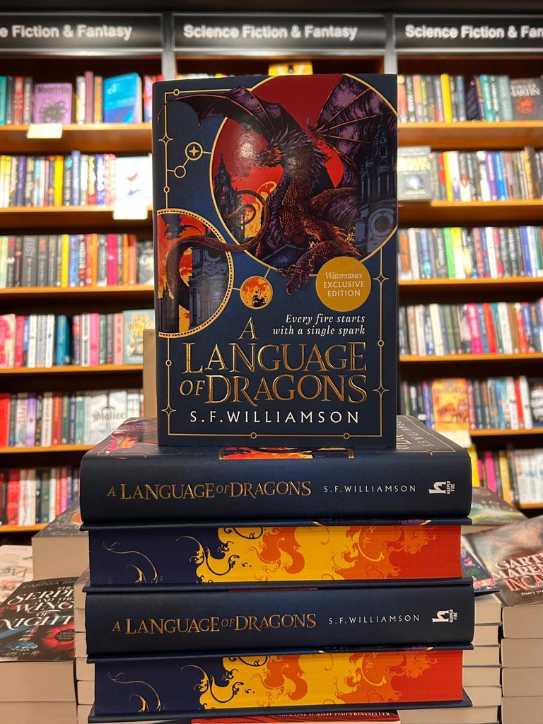 WaterstonesGreenwich (@booksgreenwich) on Twitter photo Starting the year with dragons and eye-catching sprayed edges. A Language of Dragons by S.F. Williamson <a href="/HarperFireBooks/">Harper Fire</a> Look out for upcoming author talks nationawide, details here: waterstones.com/events/search/… Starting the year with dragons and eye-catching sprayed edges. A Language of Dragons by S.F. Williamson <a href="/HarperFireBooks/">Harper Fire</a> Look out for upcoming author talks nationawide, details here: waterstones.com/events/search/…
