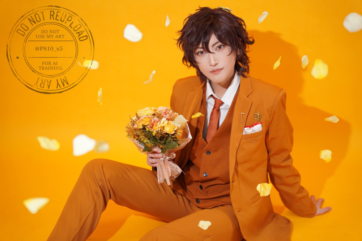 P810_x5's tweet photo. ⚠︎Cosplay / コスプレ

　　*+:｡.｡👑｡.｡:+*
　　𝐇𝐚𝐩𝐩𝐲 𝐁𝐢𝐫𝐭𝐡𝐝𝐚𝐲!
　　　𝟐𝟎𝟐𝟓.𝟎𝟏.𝟎𝟑
     🧡🧡🧡🧡🧡🧡

#毛利寿三郎誕生祭2025 https://t.co/wc8trpGcUX