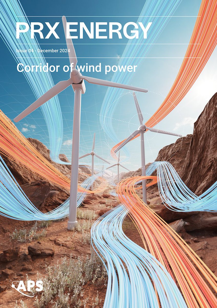 On the cover of our latest issue: wind turbulence in the Hexi Corridor of Gansu, China could impact the performance of wind turbines installed there — offering new insights for assessing #WindEnergy resources on this Silk Road passage and similar terrains.

Read the paper: