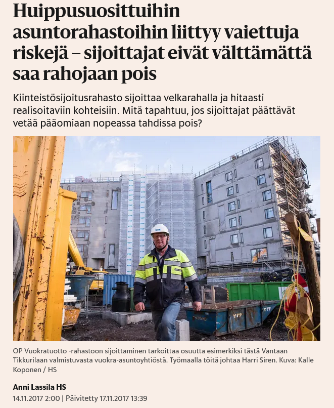 InvestmentTraps's tweet photo. Hesari vuonna 2017 https://t.co/85vvP8N3yI