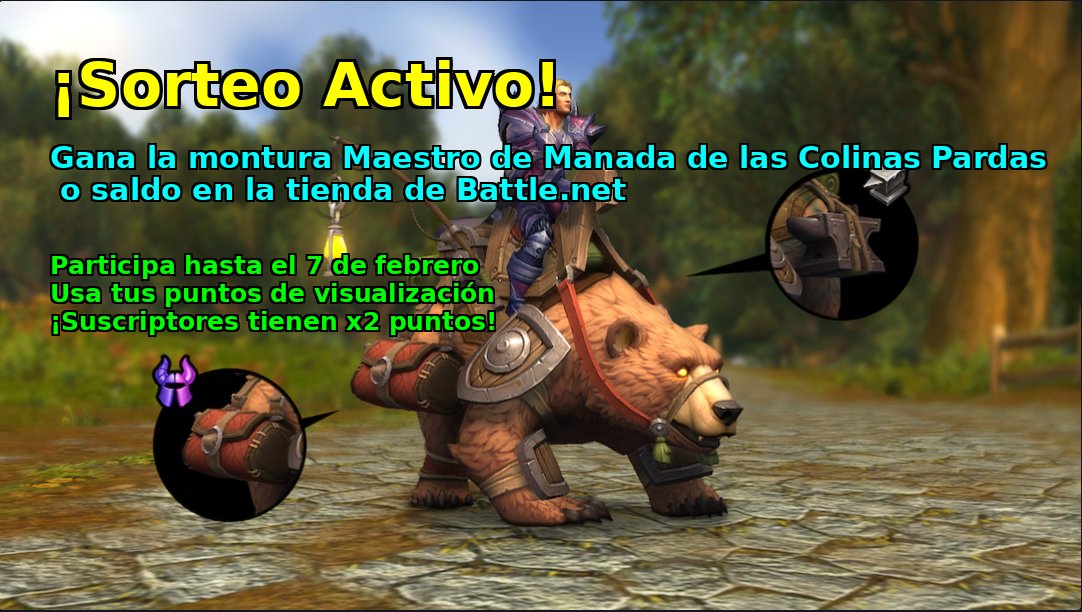 arthemi_game's tweet photo. 🎉 ¡SORTEO ACTIVO! 🎉
Gana la Montura Maestro de Manada o 20€ en saldo https://t.co/aLjKRjzbzy 🐺✨
¡Participa ahora! 👉 https://t.co/hZimvVWiLW
#WoW
#WorldOfWarcraft
#Twitch
#TwitchStreamers
#WoWCommunity
#GamingCommunity
#MMORPG
#TwitchGiveaway
#TwitchSorteo
#WoWGiveaway https://t.co/4o44cMqNma