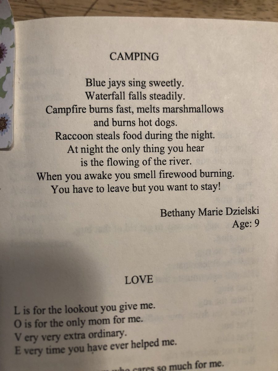 Putting the Christmas decorations away today and found this anthology with my very first published poem! This meant so much to 9-year-old me. ☺️