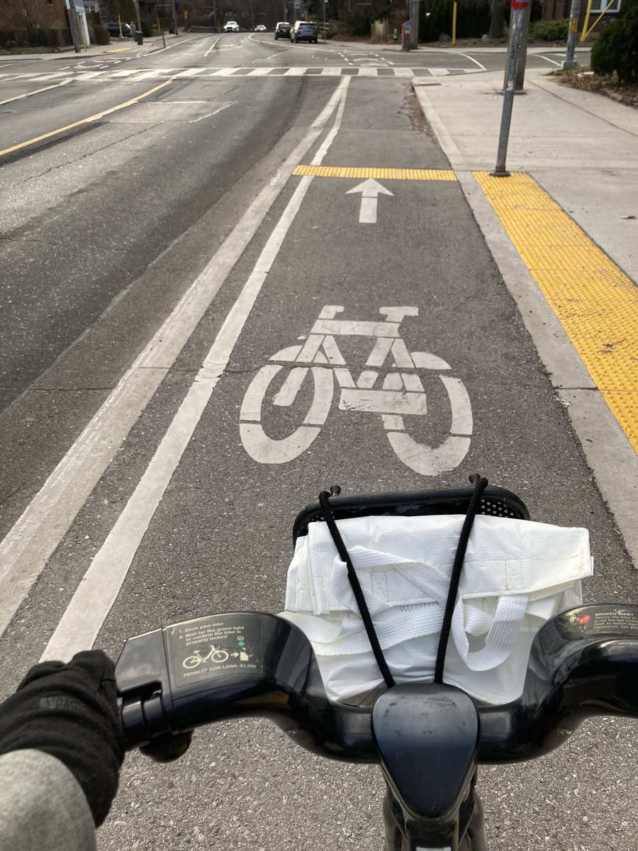 This is par for the course for Toronto winter - clear, dry streets.

Yes, the coming week will be cold, but what little snow we had has long since been washed away by several days of warm and rain, and nothing is looming in the forecast. A hat and gloves takes care of the rest.