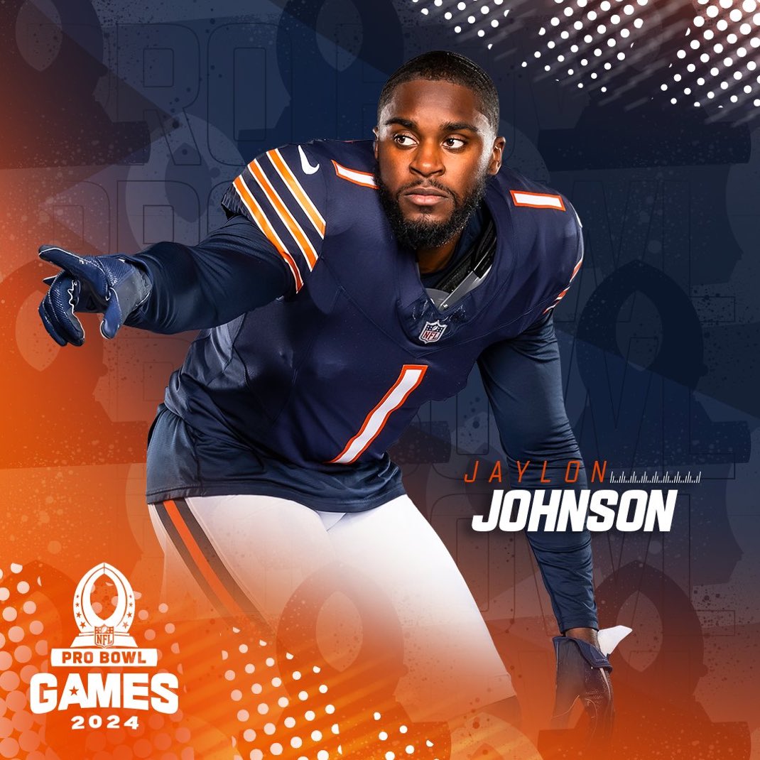 Jaylon Johnson has been voted to the Pro Bowl for the second straight year, this time as a starter!