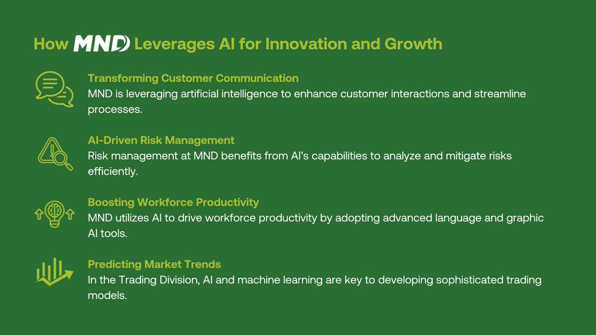 From optimizing workflows and enhancing customer interactions to refining decision-making, AI is delivering real results. Discover how AI is shaping energy strategies and driving sustainable solutions within our energy pillar at MND. ⚡

Learn more about KKCG's energy pillar at: