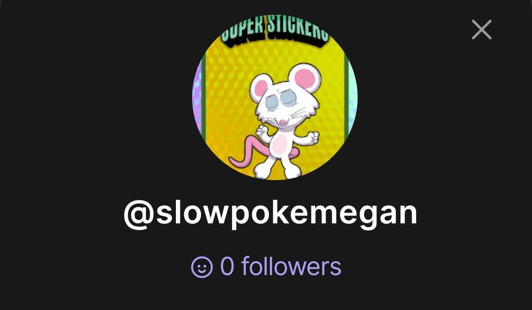 Slowpoke Megan tweet media