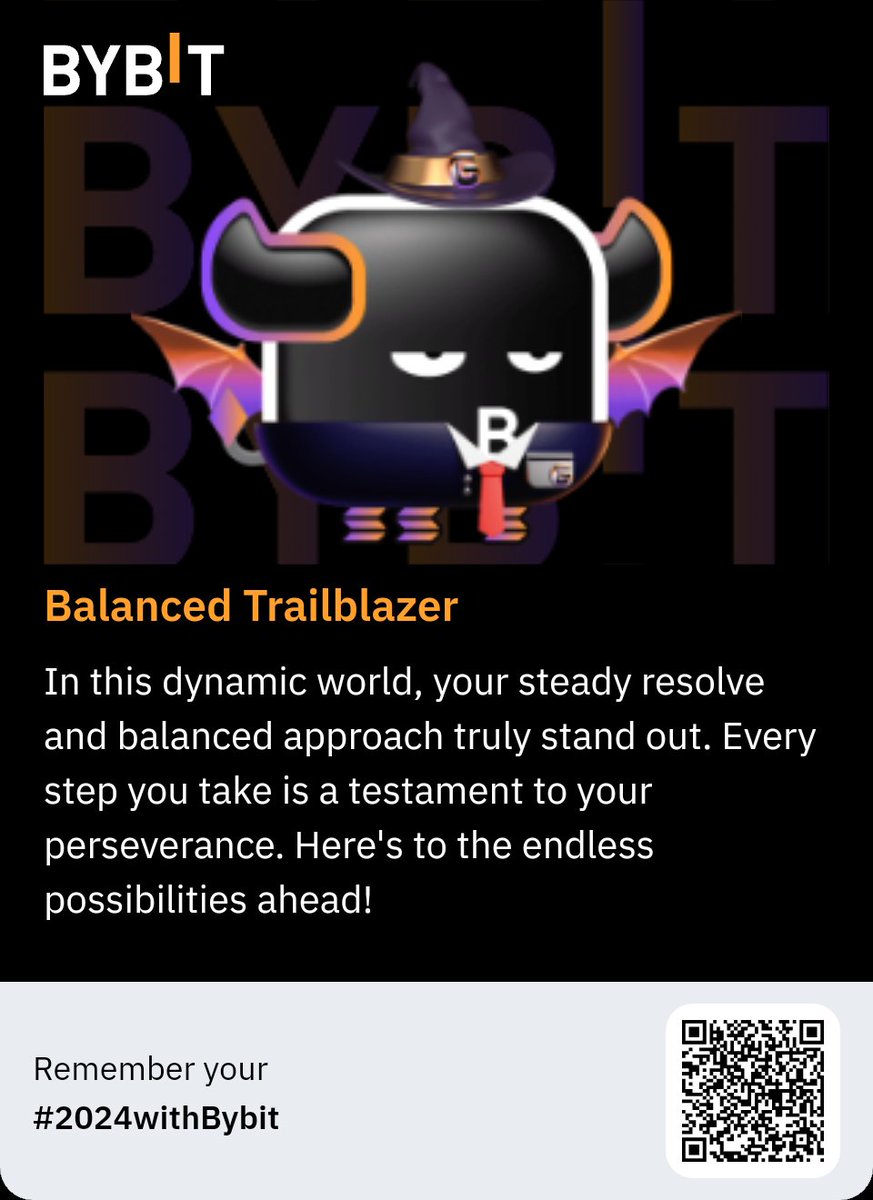 MASZDON's tweet photo. Unveil My 2024 Bybit Recap #2024withBybit https://t.co/oHoM9Aym7u https://t.co/Q0JAZMDQ1I