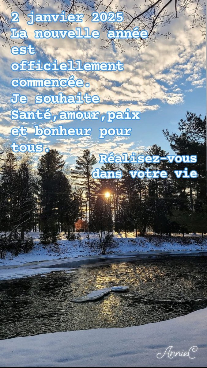Une nouvelle année pour se réaliser.
❣️
Et pour travailler au nom de l'amour, du respect et de la douceur.