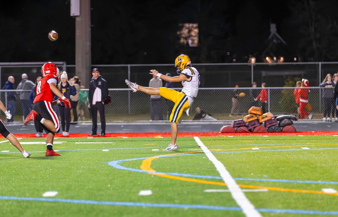 Honored to be named 1st Team All-State Punter