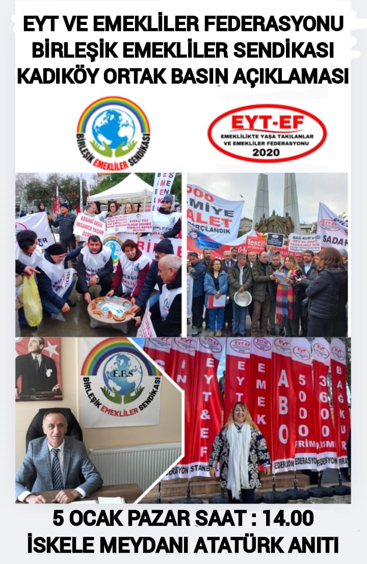 Hak İçin  ❗️
Adalet İçin  ❗️
İnsanca Yaşam İçin ❗️

Meydanlardayız ✊️

Tüm SGK mağduriyetleri bitirilene kadar ;

Durmayacağız ✊️
Susmayacağız ✊️

Sen Varsan Bir Fazlayız ‼️

#EmekliyiTüikleEzdiniz
#Eytli5000KısmiPerişan

<a href="/EytEmeklilerFed/">EYT VE EMEKLİLER FEDERASYONU</a>
@EytSydDer
<a href="/MahmuttSENGUL/">Mahmut ŞENGÜL</a>