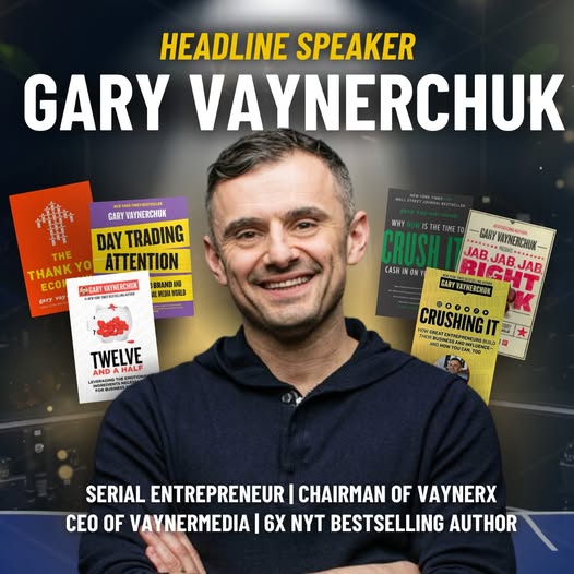 🔥 <a href="/garyvee/">Gary Vaynerchuk</a> hits the stage at #BizX2025! From $4M to $60M &amp; early investments in Facebook, Twitter, Uber - he’s breaking down how to spot &amp; seize the next big thing. April 2-4, 2025. Tickets: thebizx.co.uk #GaryVee #DigitalDomination"
