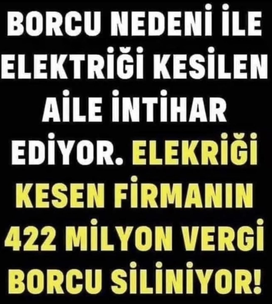 Durum budur!