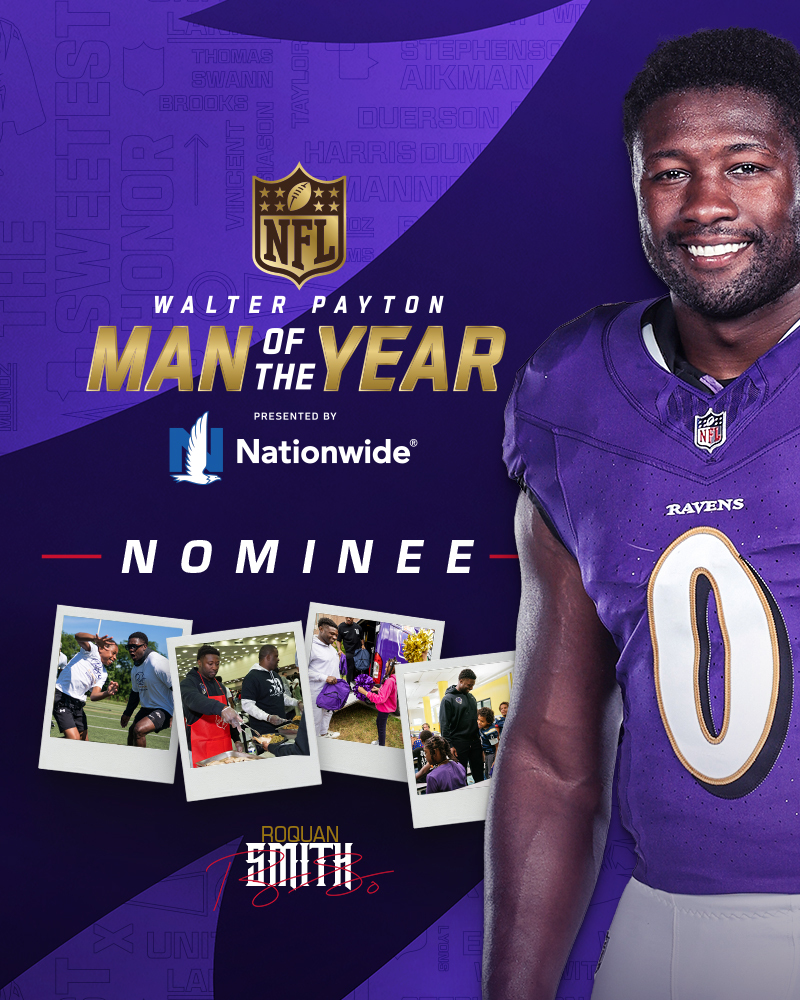 Baltimore Ravens (@ravens) on Twitter photo Votes count DOUBLE today❗❗
RT to vote for Roquan Smith in the #WPMOYChallenge❗
<a href="/Nationwide/">Nationwide</a> Votes count DOUBLE today❗❗
RT to vote for Roquan Smith in the #WPMOYChallenge❗
<a href="/Nationwide/">Nationwide</a>