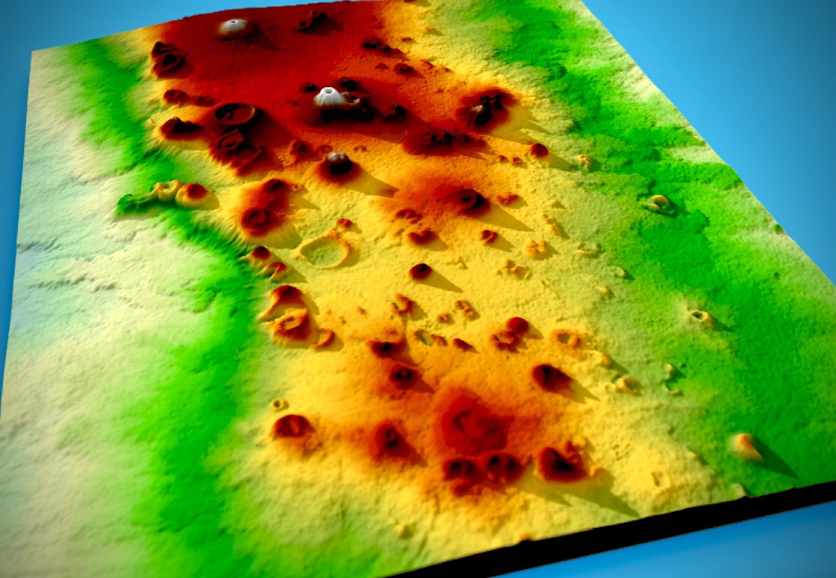 Charlie Verdel (@csverdel) on Twitter photo SRTM data from Harrat Khaybar, Saudi Arabia. Inspired by <a href="/StaridasGeo/">Spiros Staridas</a> #rayshader #QGIS SRTM data from Harrat Khaybar, Saudi Arabia. Inspired by <a href="/StaridasGeo/">Spiros Staridas</a> #rayshader #QGIS