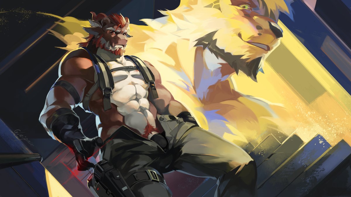 Gleipnir69's tweet image. 卧底失败的龙人警探@AnyIsDragon 以为自己成功逃离了淫窟，然而这一切都在黑帮少主@Romg8864 的算计之中...