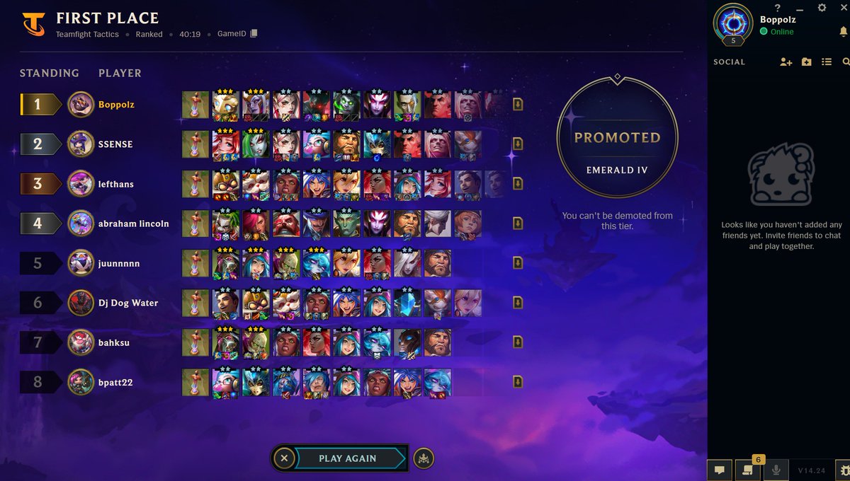 David_DTan's tweet photo. Finally Emerald in NA server https://t.co/QUx4Mm1yI6