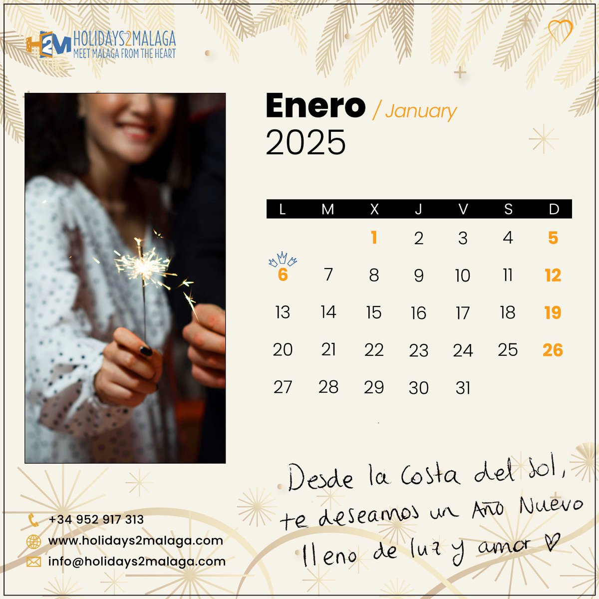 #BienvenidoEnero✨#welcomejanuary

☀️ Ven visitar la capital de la #costadelsol de #Andalucía y disfruta de los mejores #apartamentosturísticos con #holidays2malaga.

🏠 holidays2malaga.com
📧 info@holidays2malaga.com
☎️ +34644033138

#rentalapartments #apartamentovacacional