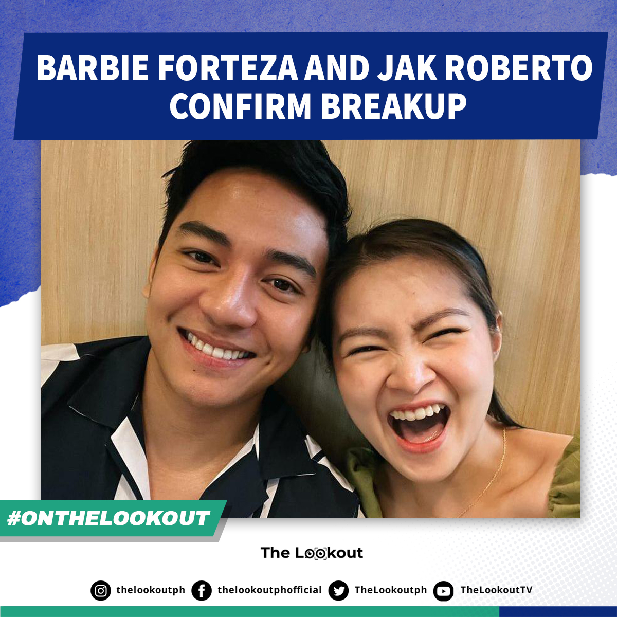TheLookoutph's tweet photo. Kapuso couple Barbie Forteza and Jak Roberto called it quits after seven years of relationship.
“Having you in my life was the happiest I had ever been,” Barbie wrote on her Instagram.
#JackRoberto #BarbieForteza #barbie https://t.co/qbspe7jvHO