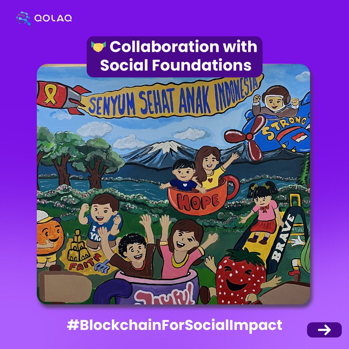 Qolaq_org's tweet image. 1. Launch donation platform ✅
2. Launch Qolaq mobile app✅
3. Collaboration with social foundation✅
4. Web3 for Edu✅

Here’s to an even greater 2025 &amp;amp; to achieving more milestone!🚀🚀
Let’s continue building!

#QolaqImpact #BlockchainForHumanity #Web3ForGood