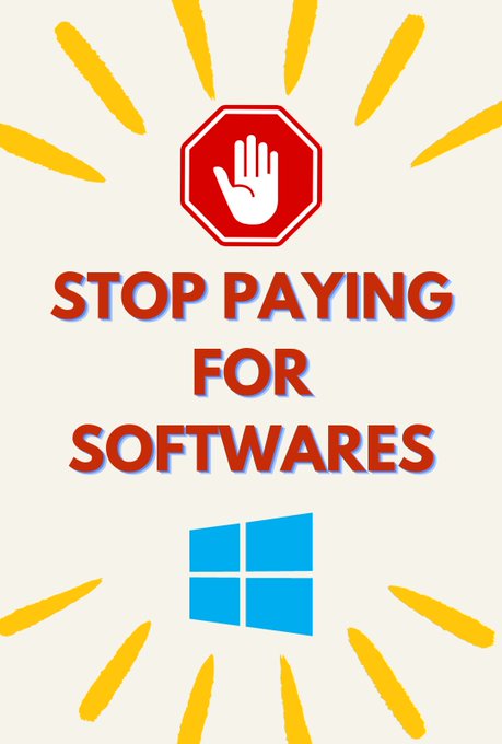 LearnWithBishal's tweet photo. Don't buy software in 2025.

Here are 12 web apps that can replace costly software for FREE.

[🔖Bookmark for later] https://t.co/WIvcD2ENI8