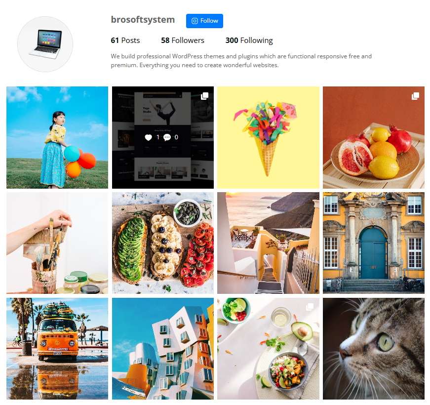 hanifkhan9785's tweet image. Showcase Instagram feeds effortlessly with Instagram Feed Gallery Premium! Responsive design, quick setup, and short-code generator to display multiple profiles. Perfect for WordPress sites! 📱📷 #Instagram #WordPressPlugin #feed 

Demo:- awplife.com/account/aff/go…