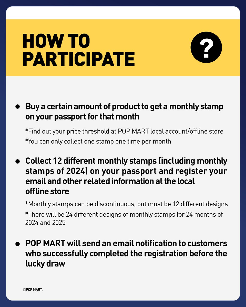 POPMARTGlobal's tweet photo. New Year, New Passport Event! 😎 Check out the event rules, collect your monthly stamps, and get the chance to win the exclusive 𝐒𝐊𝐔𝐋𝐋𝐏𝐀𝐍𝐃𝐀 𝐋𝐮𝐝𝐨 𝐒𝐞𝐭!

🎁Bonus: 𝟓 lucky fans will be selected to win a passport and a random blind box!

How to enter:
1. Follow @POPMARTGlobal
2. Like this post
3. Drop a "✈️" and tag a friend in the comments

🌈Tips: repost this post for an extra chance to win!    The giveaway will close on 𝐉𝐚𝐧𝐮𝐚𝐫𝐲 𝟓 𝐚𝐭 𝟏𝟏:𝟓𝟗 𝐩.𝐦.(𝐆𝐌𝐓+𝟖). Results will be announced via DM before January 6.

Let's stamp the world with POP MART! 🥳 #POPMART #monthlystamps #popmartpassport #passport