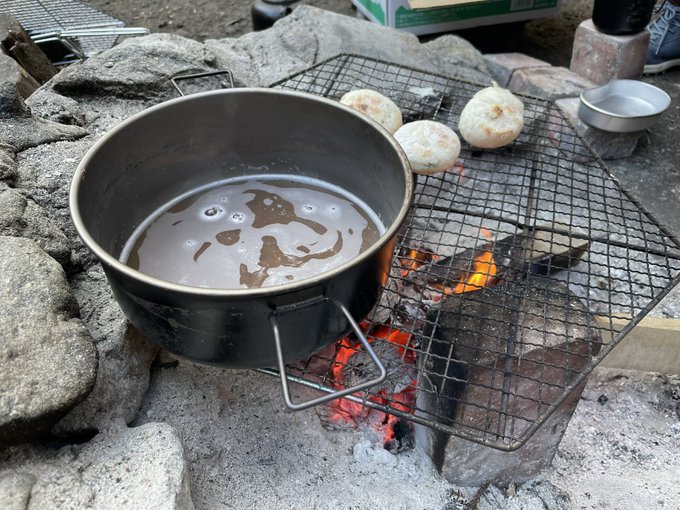 お正月キャンプから帰宅 