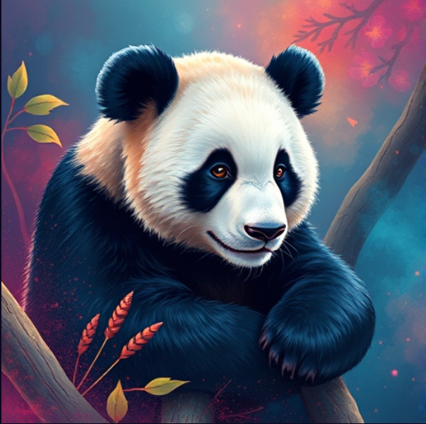 Aakifasheikh's tweet photo. "Pandas prove that relaxing is a skill worth mastering. ๐ผ๐ค๐ค #ChillGoals @abstract_pandas https://t.co/xoLAjaChWK