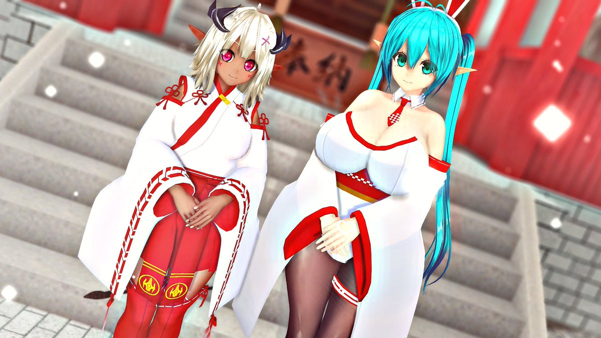 2025年もうちのこたちをよろしくお願いします #COM3D2 