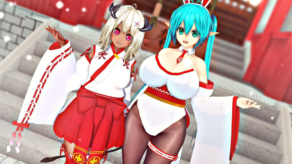 2025年もうちのこたちをよろしくお願いします #COM3D2 