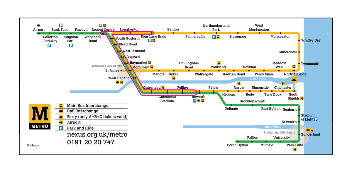 Tyne and Wear Metro tweet media