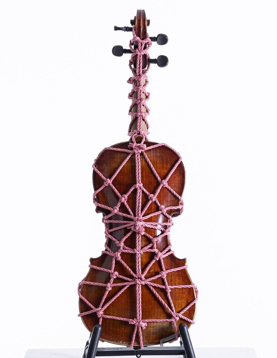 This is what happens when I tie a violin. https://t.co/BjbouhrgAk
