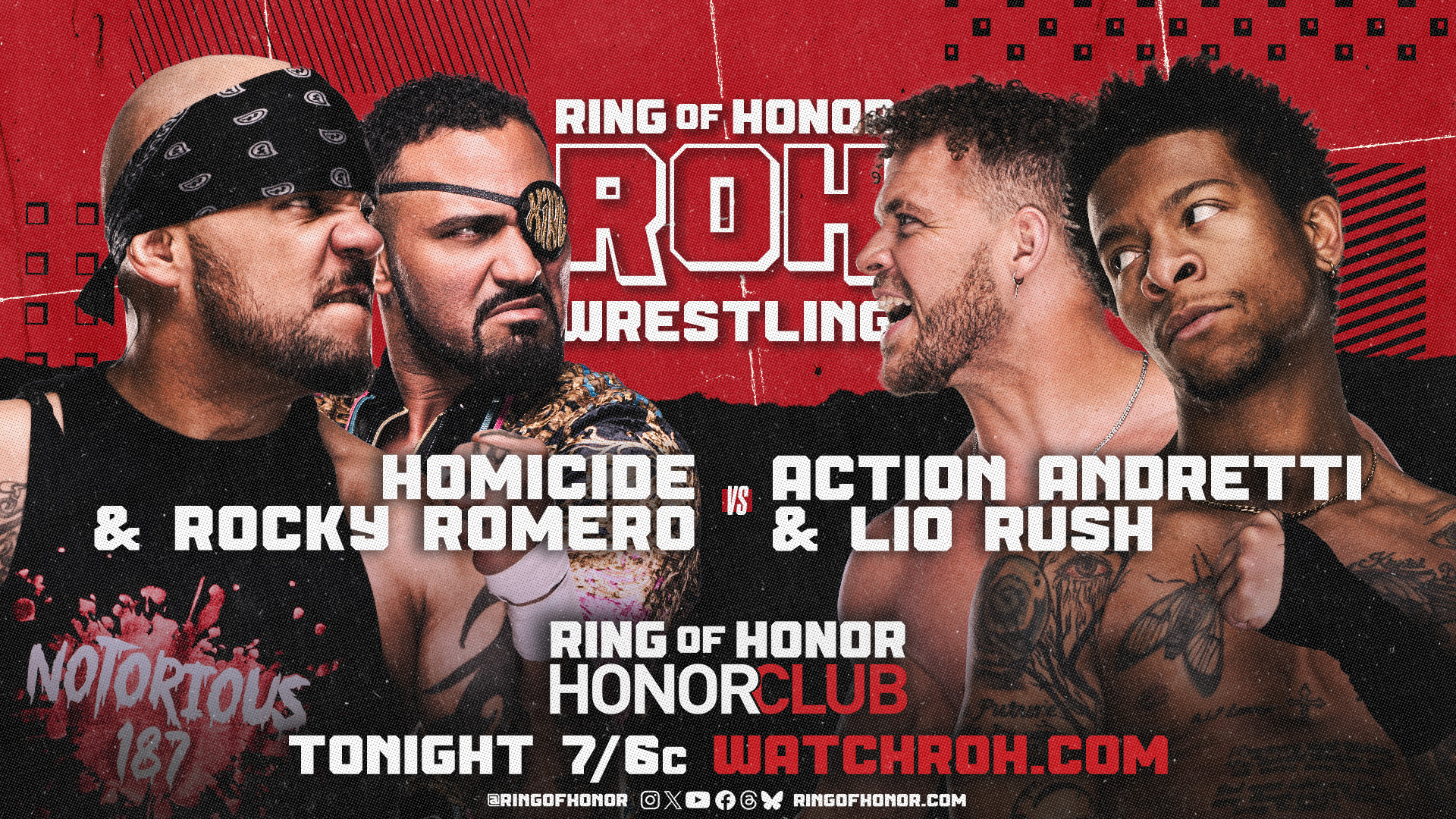ROH Ring of Honor Wrestling ringofhonor X