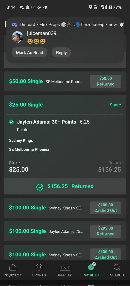 Stacking (@dbkcrypto) on Twitter photo Another one cashed $nbl with <a href="/flexprops/">πΈ Flex Props πΈ</a> 1.1k profit today let's freaking goooooo oi!!!!! ππππππππ Another one cashed $nbl with <a href="/flexprops/">πΈ Flex Props πΈ</a> 1.1k profit today let's freaking goooooo oi!!!!! ππππππππ