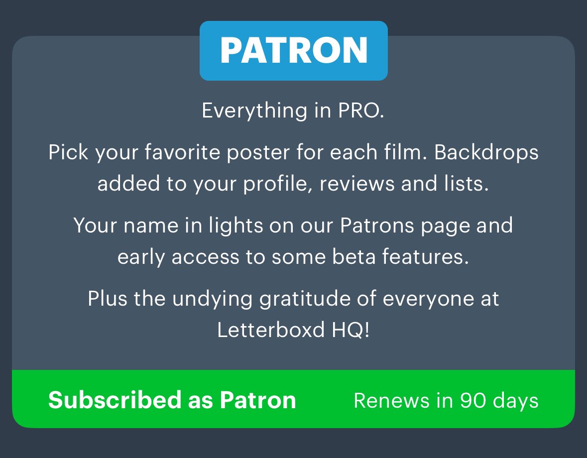 💿 GREETINGS #FILMTWT!!! 💿
I’m doing a letterboxd patron giveaway for the new year and for hitting 1k so join in!!
 
rules:
- follow me here and on LB (@/spidr)
- like and retweet
- reply with your LB account and a pic of your top 4

(giveaway ends on January 15th)

GOOD LUCK!