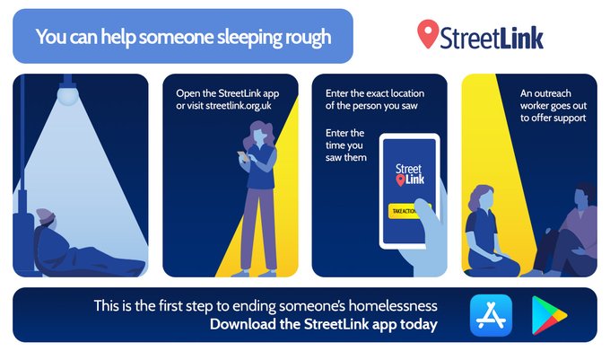 Hackney Council (@hackneycouncil) on Twitter photo We’re activating the Severe Weather Emergency Protocol #SWEP to ensure anyone sleeping rough has somewhere safe and warm to go as temperatures drop
If you see someone sleeping rough, report their location on the <a href="/Tell_StreetLink/">StreetLink</a> app or website
orlo.uk/H9p2b We’re activating the Severe Weather Emergency Protocol #SWEP to ensure anyone sleeping rough has somewhere safe and warm to go as temperatures drop
If you see someone sleeping rough, report their location on the <a href="/Tell_StreetLink/">StreetLink</a> app or website
orlo.uk/H9p2b