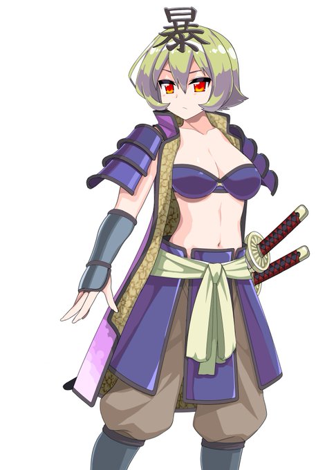 中部つるぎ立ち絵作るよ
鎧のせいかなんかバランスがうまくとれんくて難しい 