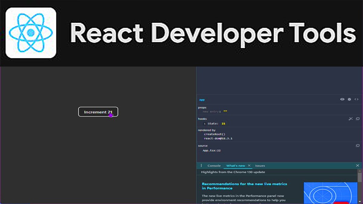 GeekForever12's tweet image. ⚛️React Developer Tools Setup
youtu.be/TKXFbGzStL8?si…

#reactjs #reactdevelopertools