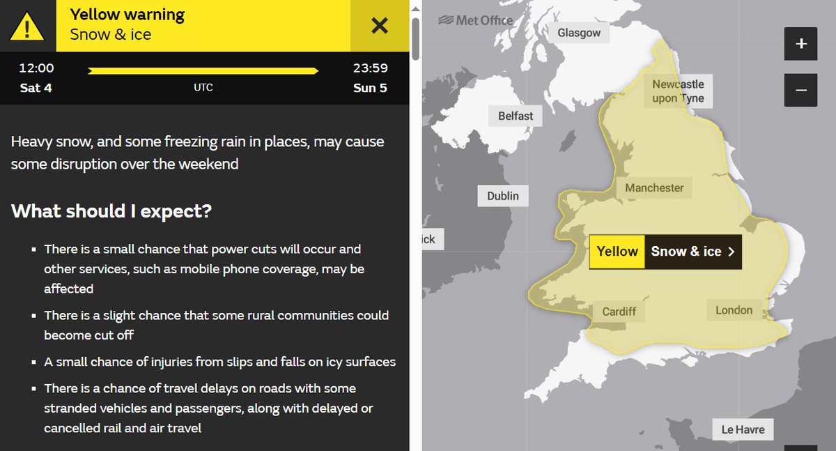 MidDevonDC's tweet photo. The @MetOffice has issued a yellow warning for snow and ice which may cause some disruption in parts of #MidDevon over the weekend.
The warning is in effect from noon this Saturday, 4th to Sunday, 5th.
https://t.co/3GwCsMbwxy https://t.co/CPzU5HPOlF