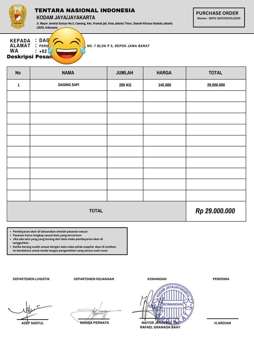 Min, ini ada penipu berseliweran mengatasnamakan <a href="/Kodam_Jaya/">Penerangan KodamJaya</a> apa ga ditindak?
