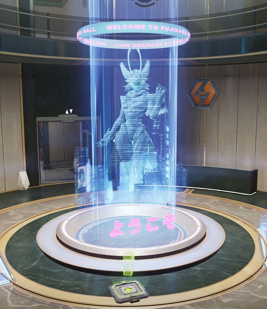 Voces ja notaram que no shopping de Shibuya 2099 ficam exibindo 2 skins do passe de batalha ?