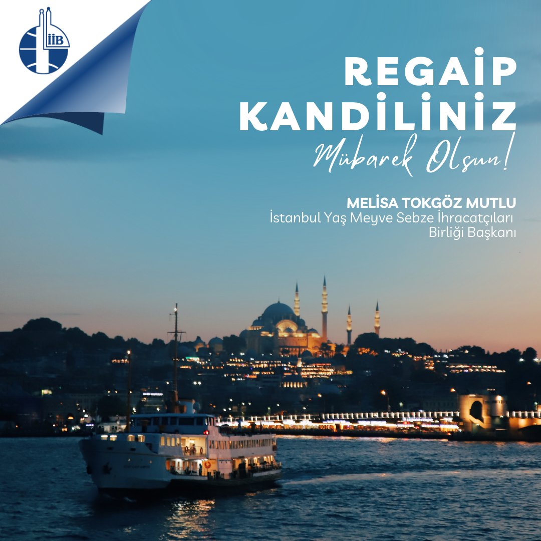 Tüm islam aleminin Regaip Kandili’ni kutlar, kandilin tüm insanlık için hayırlara vesile olmasını dileriz… <a href="/melisatmutlu/">Melisa Tokgoz Mutlu</a>