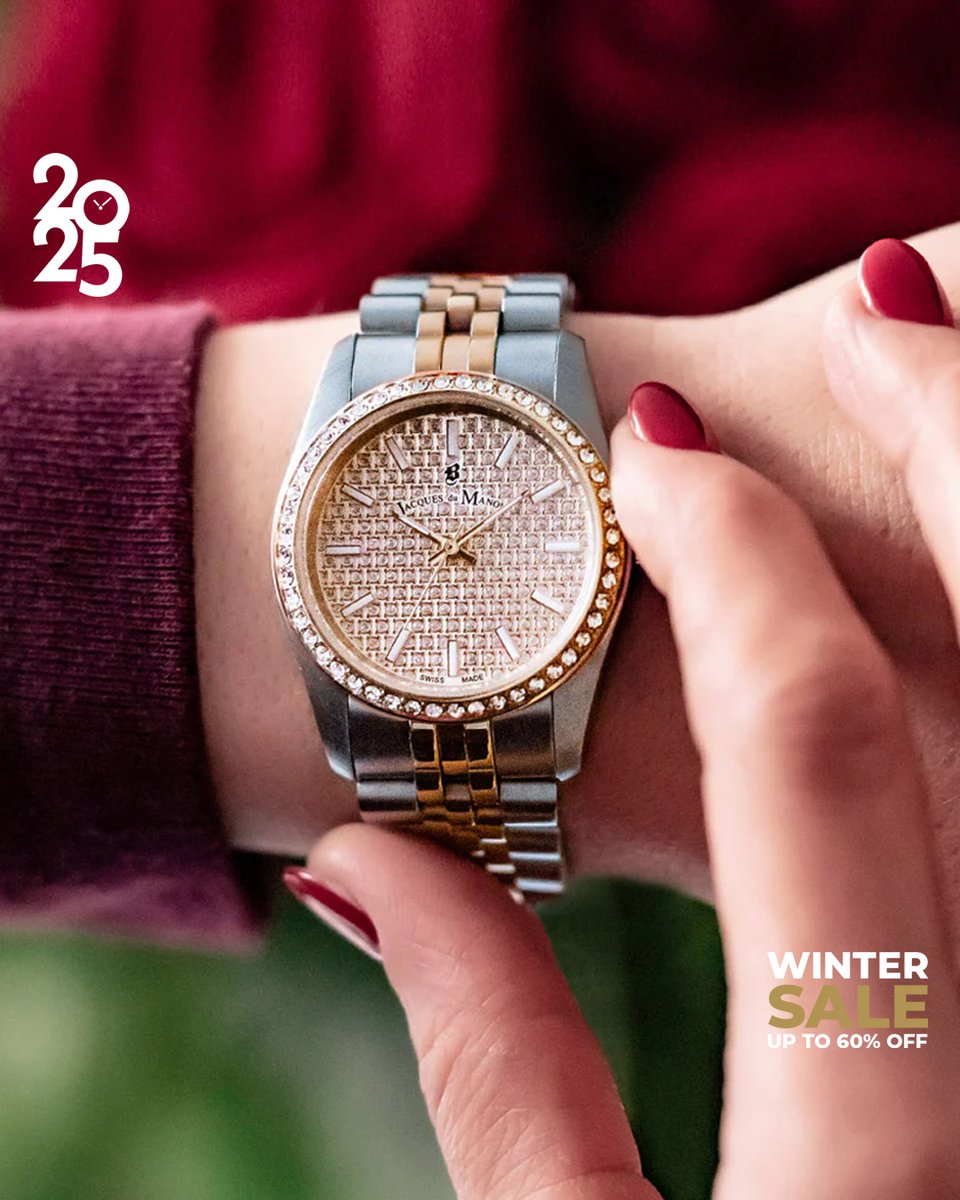 firstclasswatch's tweet photo. Start the New Year in style!

Our Winter Sale is still on, with incredible savings on some of our most popular watch and jewellery brands

▪️ 15% off selected full priced products with code WS15
▪️ Further 10% off selected sale items with code WS10

#WinterSale #FirstClassWatches https://t.co/jE0kzTmki2